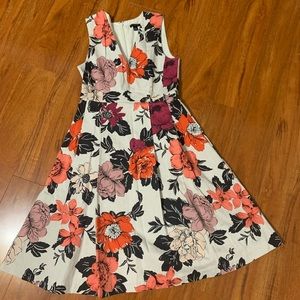 Beautiful floral print dress
